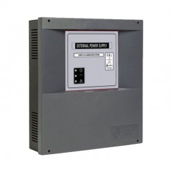 Fuente de alimentación especial 4 Amp (150w) con cargador de bateria Certificacada EN-54-4