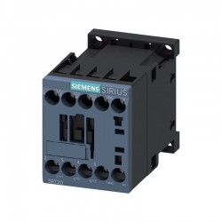 Contactor SIEMENS AC3 9 Amperios - 220V Tipo 3RT S0 1NA+1NC Ref: 3RT2016-1AN21/100241866
