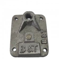 Base BYT Metalica para punta captadora Aluminio de 5 - 8 plana ref: T32BAS001