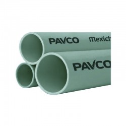 Tubo Conduit PVC Sch40 1 1-4 Pulgadas X 3 mt Gris