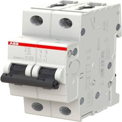 S202-K20 Interruptor automatico-2P-K-20A Ref:2CDS252001R0487 (i2-2457)