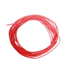 Cable de Cobre Aislado No 10 AWG THHN Color Rojo Rollo de 50 Metros - Tramo o Corta de 9 Metros