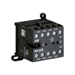 K6-22Z-01 Mini Rele Contactor 24V 40-450Hz Ref:GJH1211001R0221 (i2-2457)