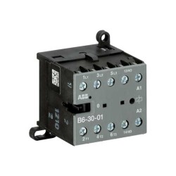B6-30-01-01 Mini Contactor 24 V AC-3NA-0NC-Terminales A Tornillo Ref:GJL1211001R0011 (i2)