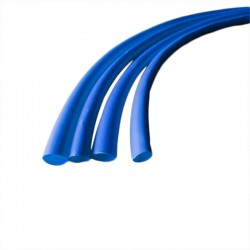 Funda Termoencogible Azul Para Cable No 10-12 AWG 6mm