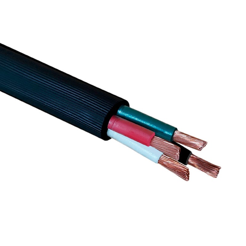 Cable Eléctrico de Uso Rudo 3 Hilos Calibre 12 AWG, Hasta 600 V